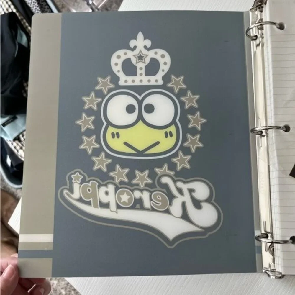 Keroppi Sanrio Surprises Binder Stickers Pen Set